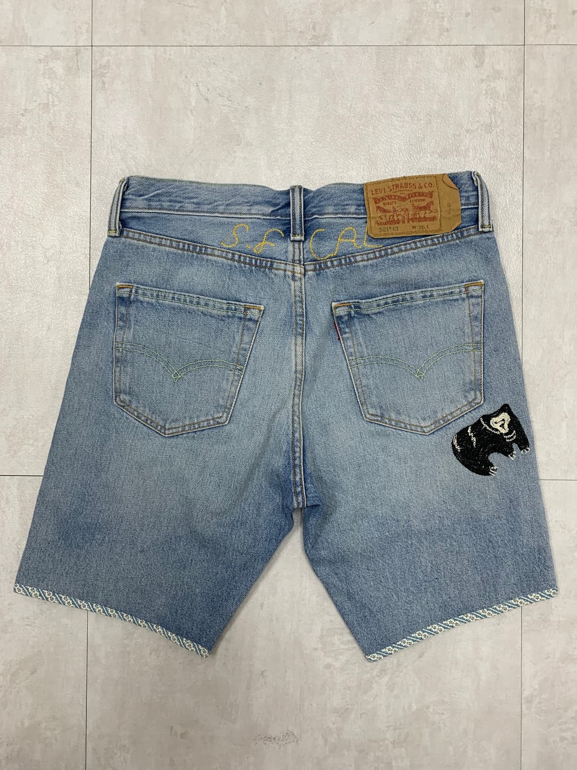 리바이스 키치스티치 버뮤다팬츠 상품이미지2