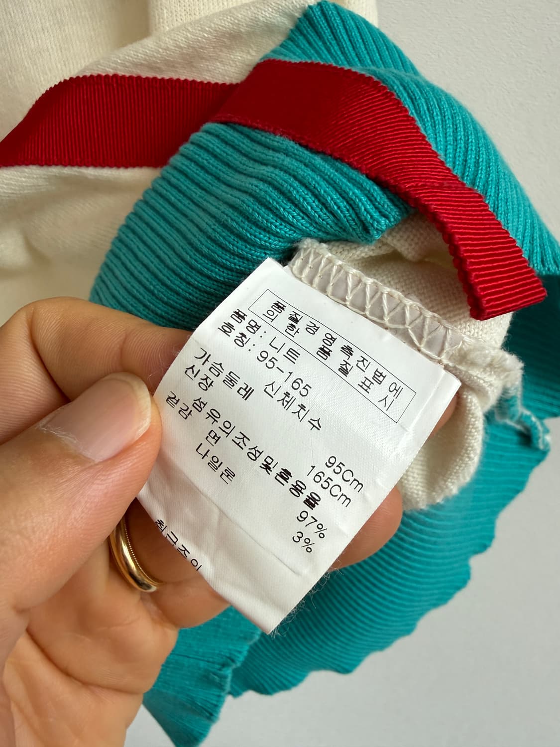00's 모스키노(MOSCHINO) 리본 슬리브리스(ITALY) 상품이미지8
