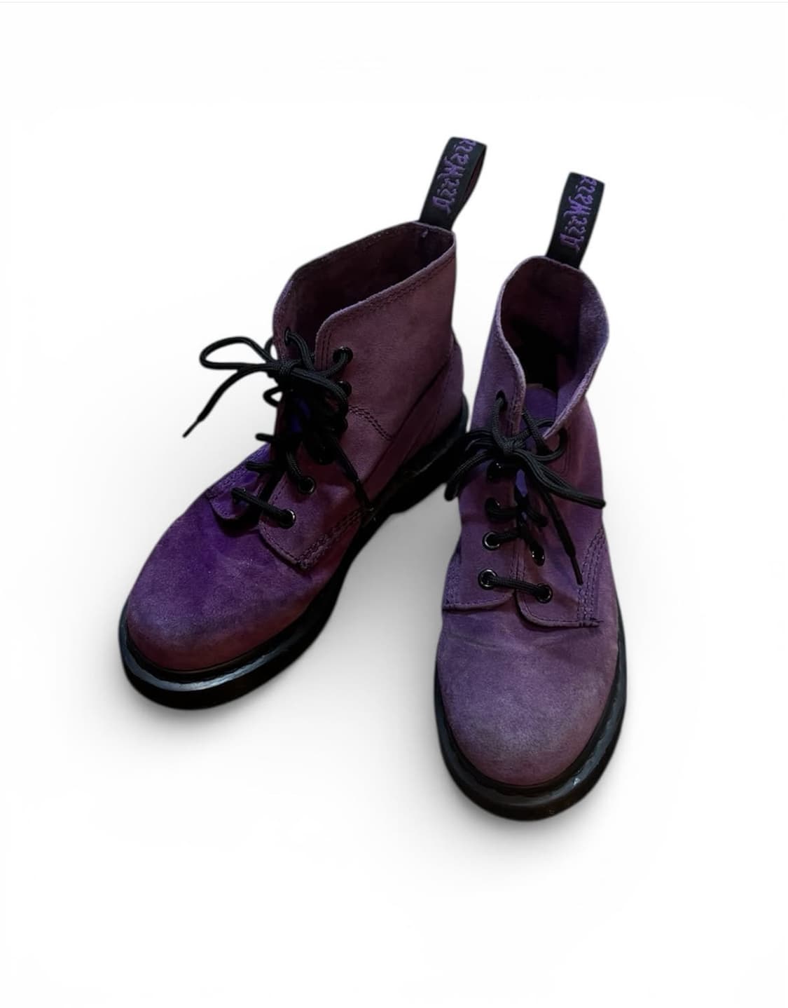 닥터마틴 6홀 빈티지 스웨이드 퍼플 상품이미지1