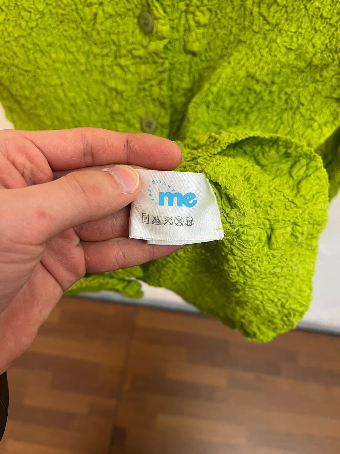 이세이 미야케 링클 가디건 상품이미지5