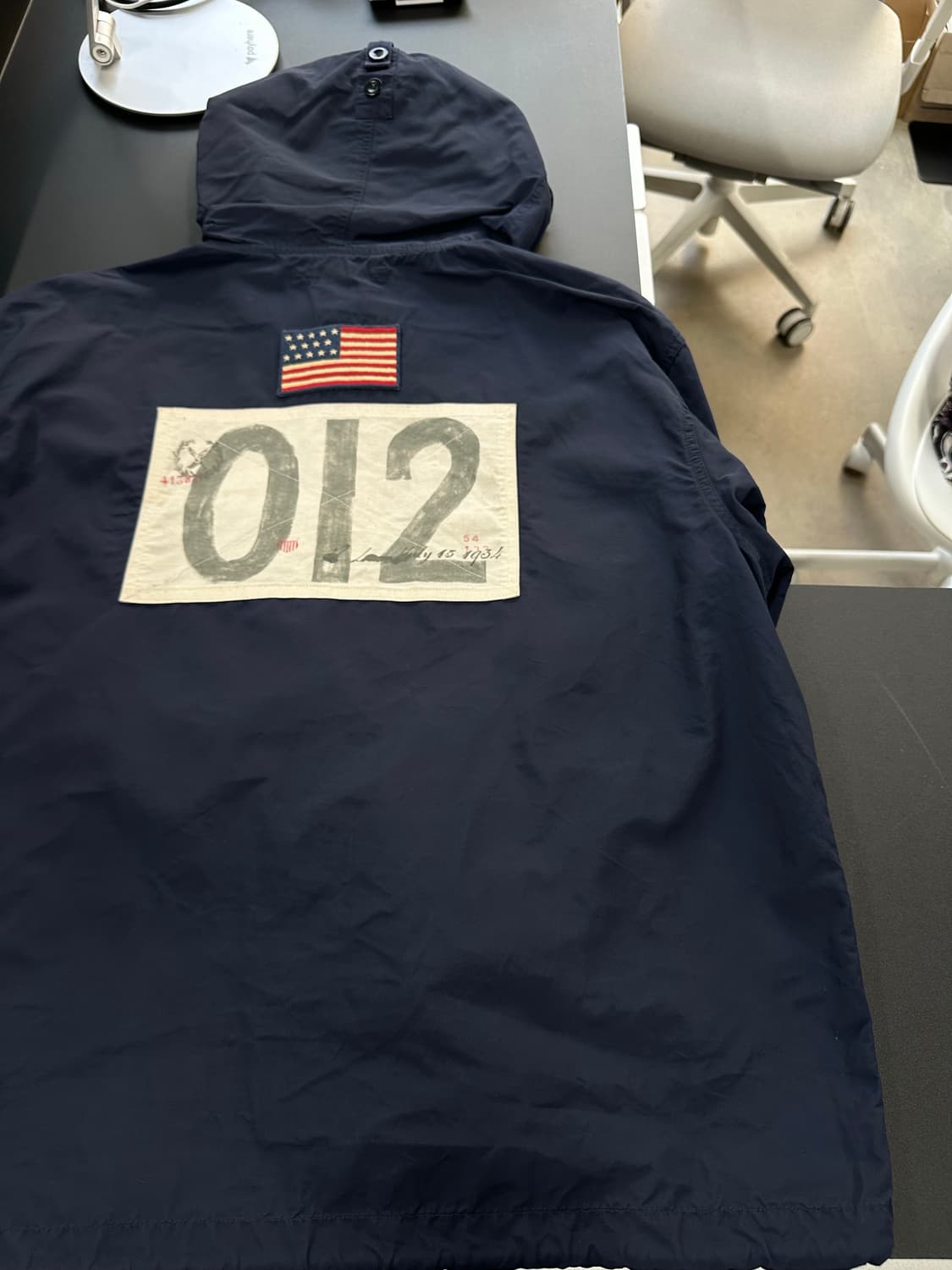 폴로 랄프로렌 USA 빅포니 코튼나일론 컴뱃자켓 네이비 상품이미지6