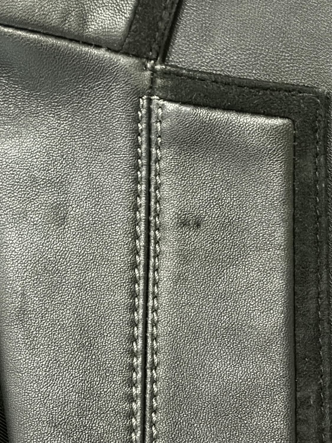 마에스트로 양가죽 클래식 2버튼 레더 블레이저 상품이미지10