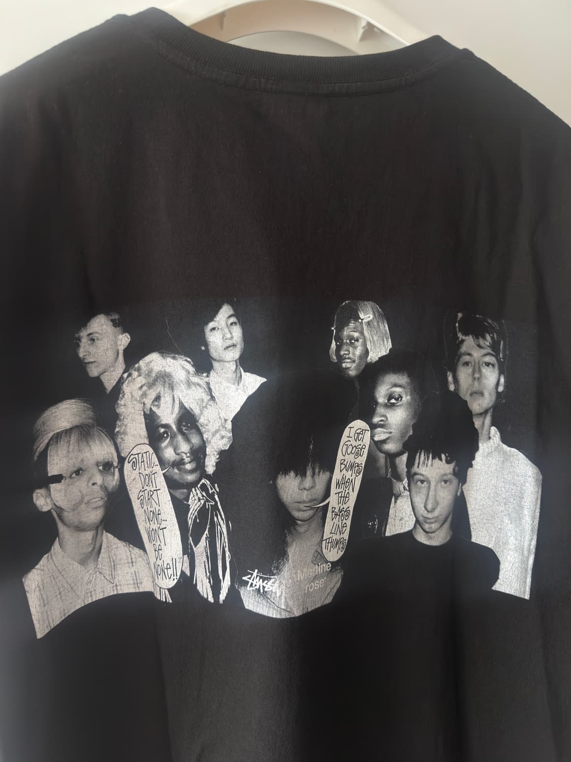 스투시 x 마틴로즈 피그먼트 반팔티 L 상품이미지3