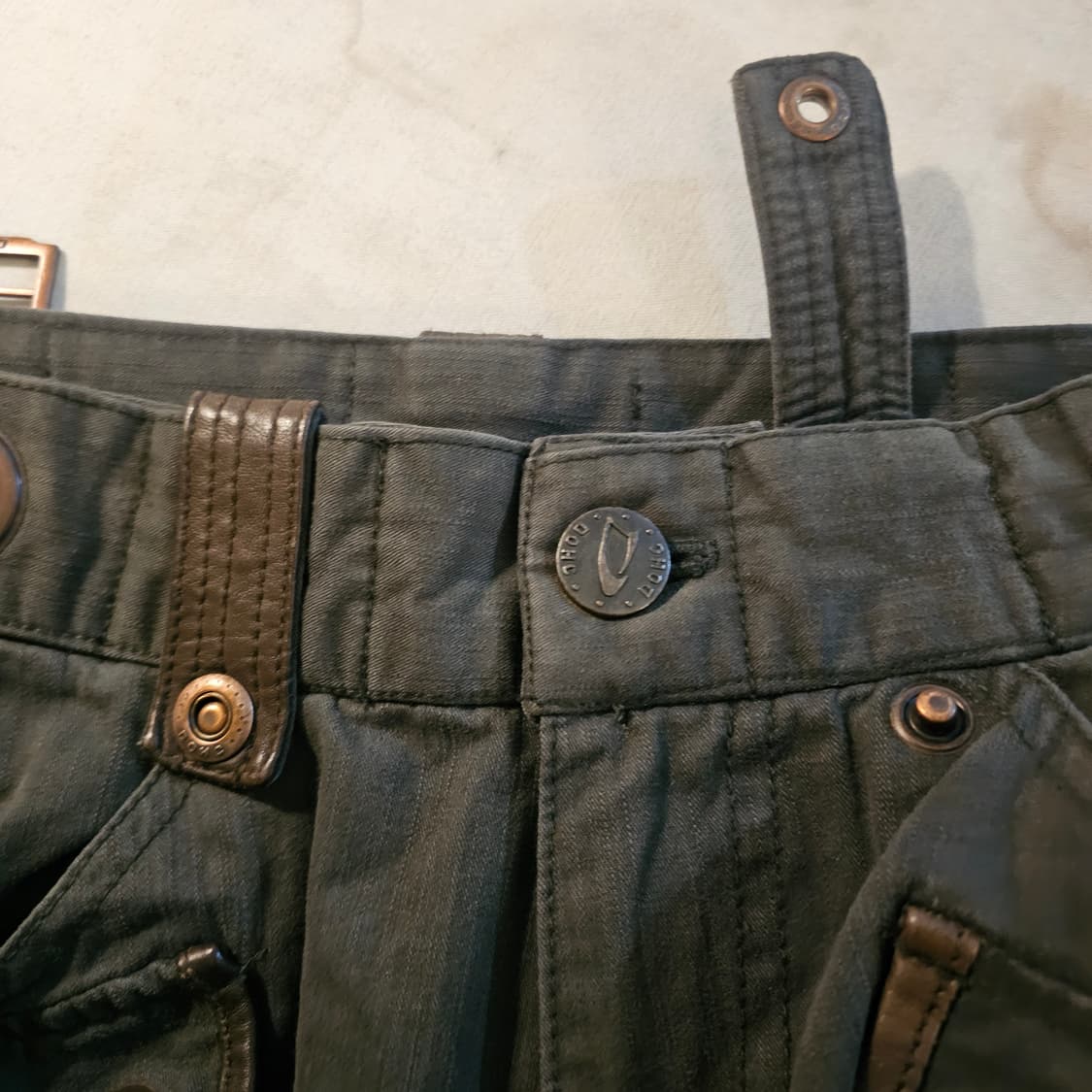 Dohc 본디지 스트랩 카고팬츠 32inch 상품이미지8