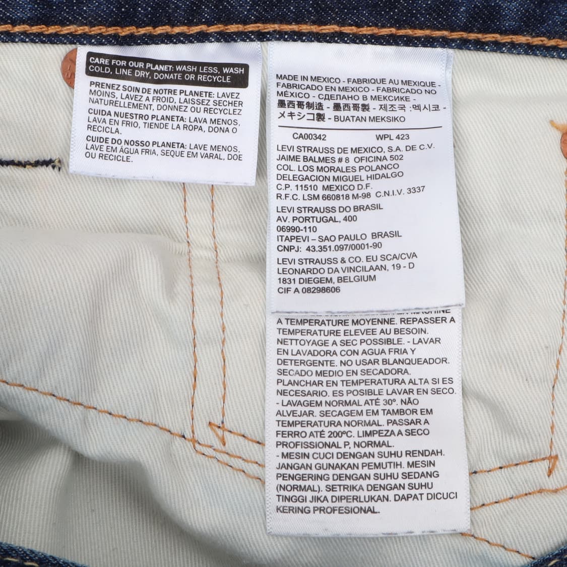 리바이스 501 오리지널 데님팬츠 상품이미지8