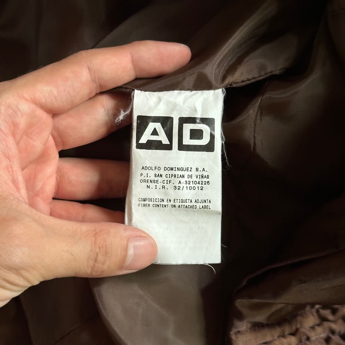 Adolfo dominguez padded jacket 상품이미지8