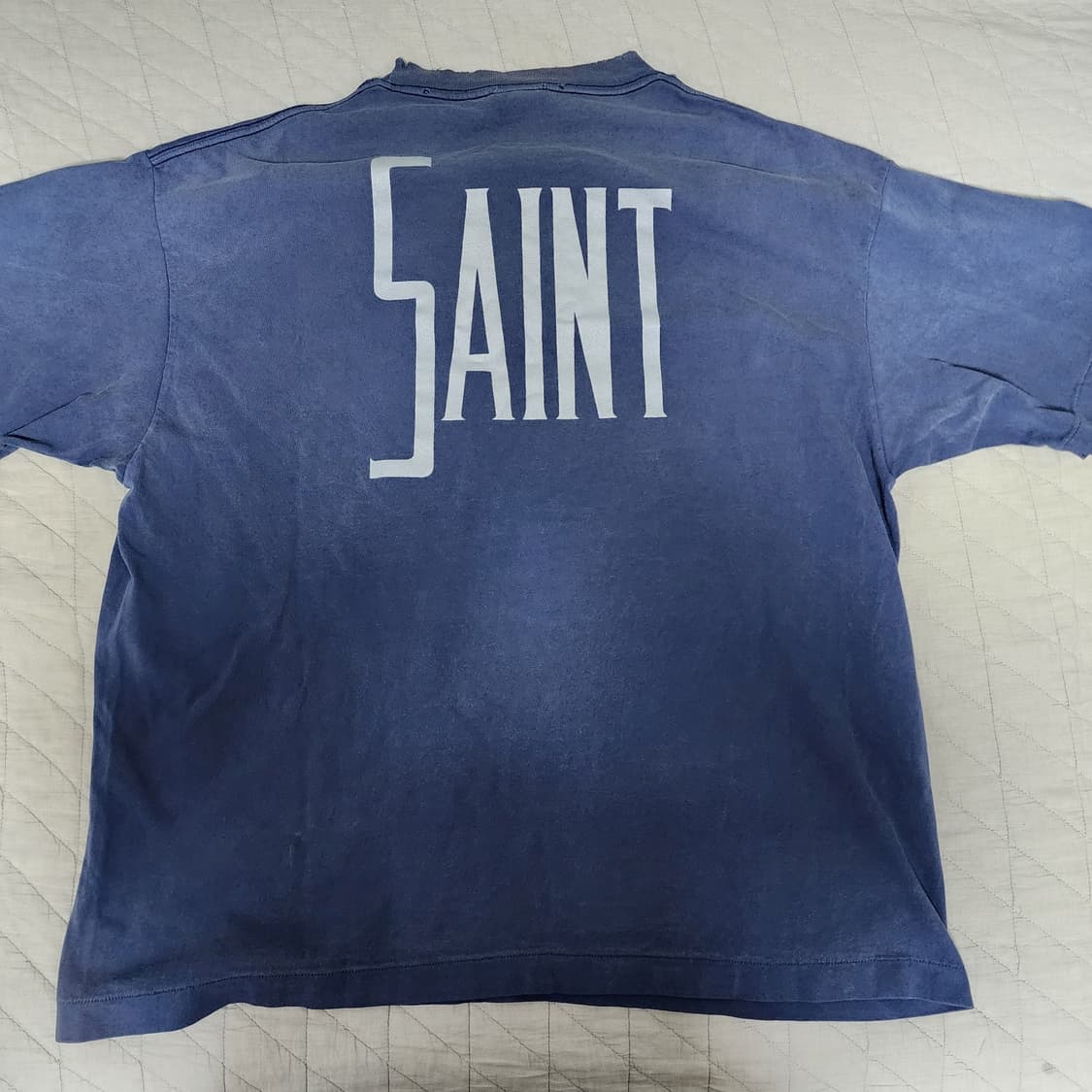 [XL] 세인트미카엘 디즈니 판타지아 미키 티셔츠 네이비 상품이미지3