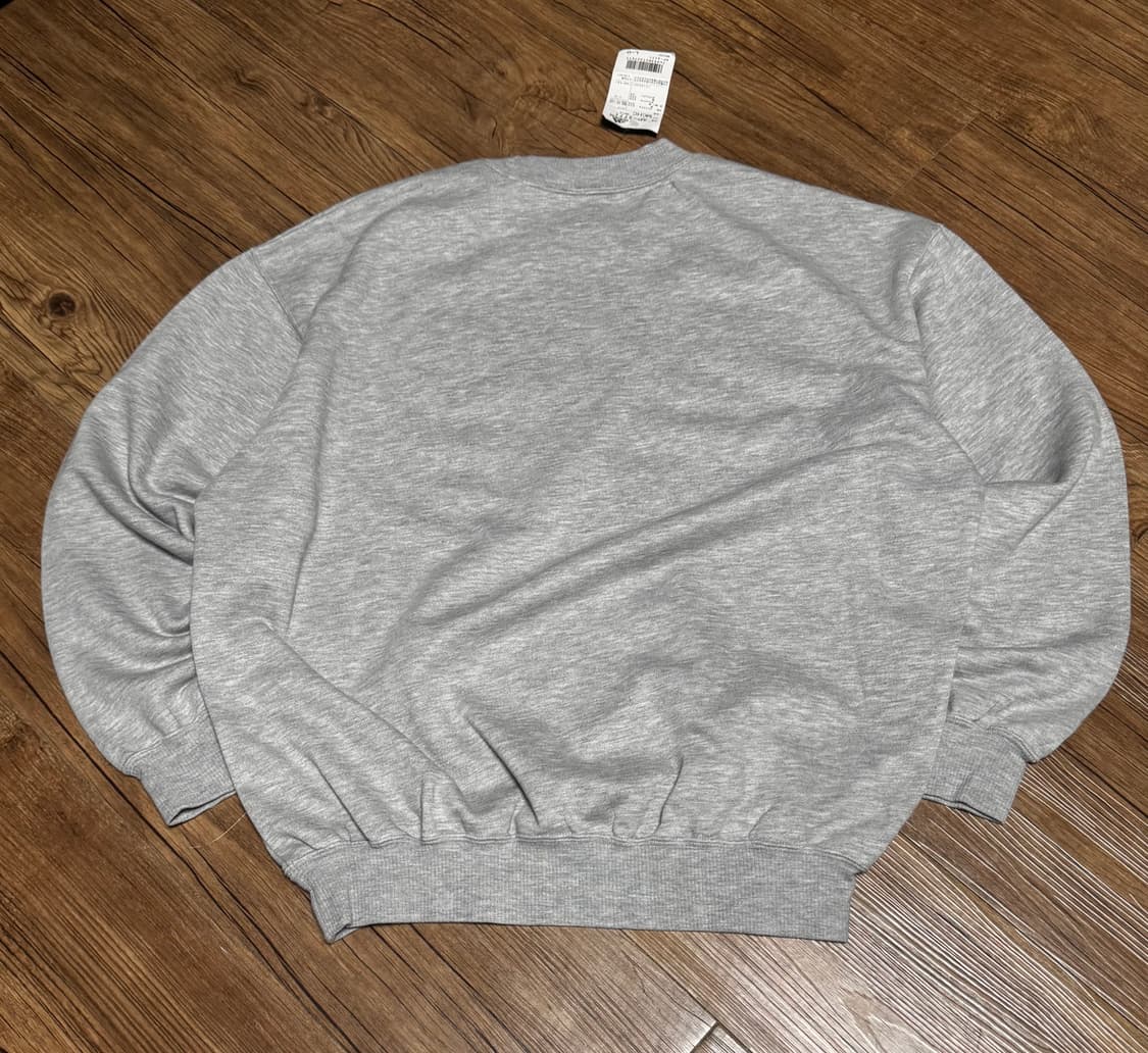 아디다스 일본 라인 데드스탁 차콜 맨투맨 상품이미지3