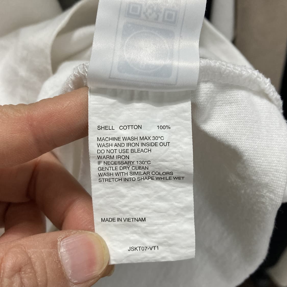 키르시 여성반팔티셔츠 화이트 FREE 상품이미지5