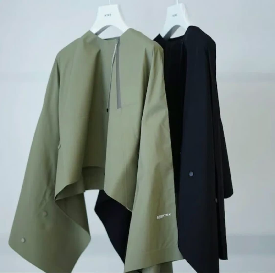 Pertex Bell Sleeve Poncho (Black) 상품이미지5