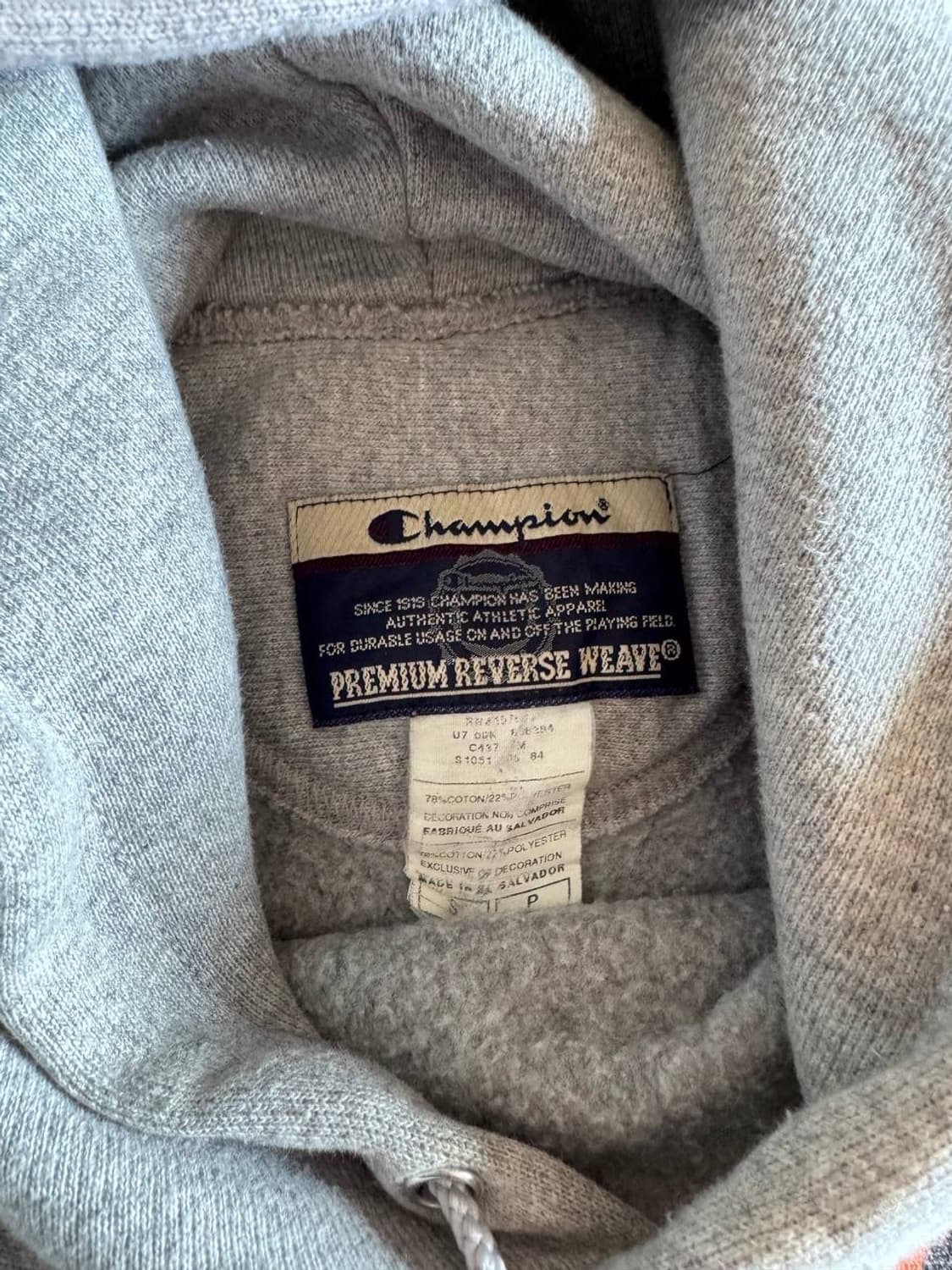 Early 00s Champion RW Heshdantz hoodie 상품이미지4