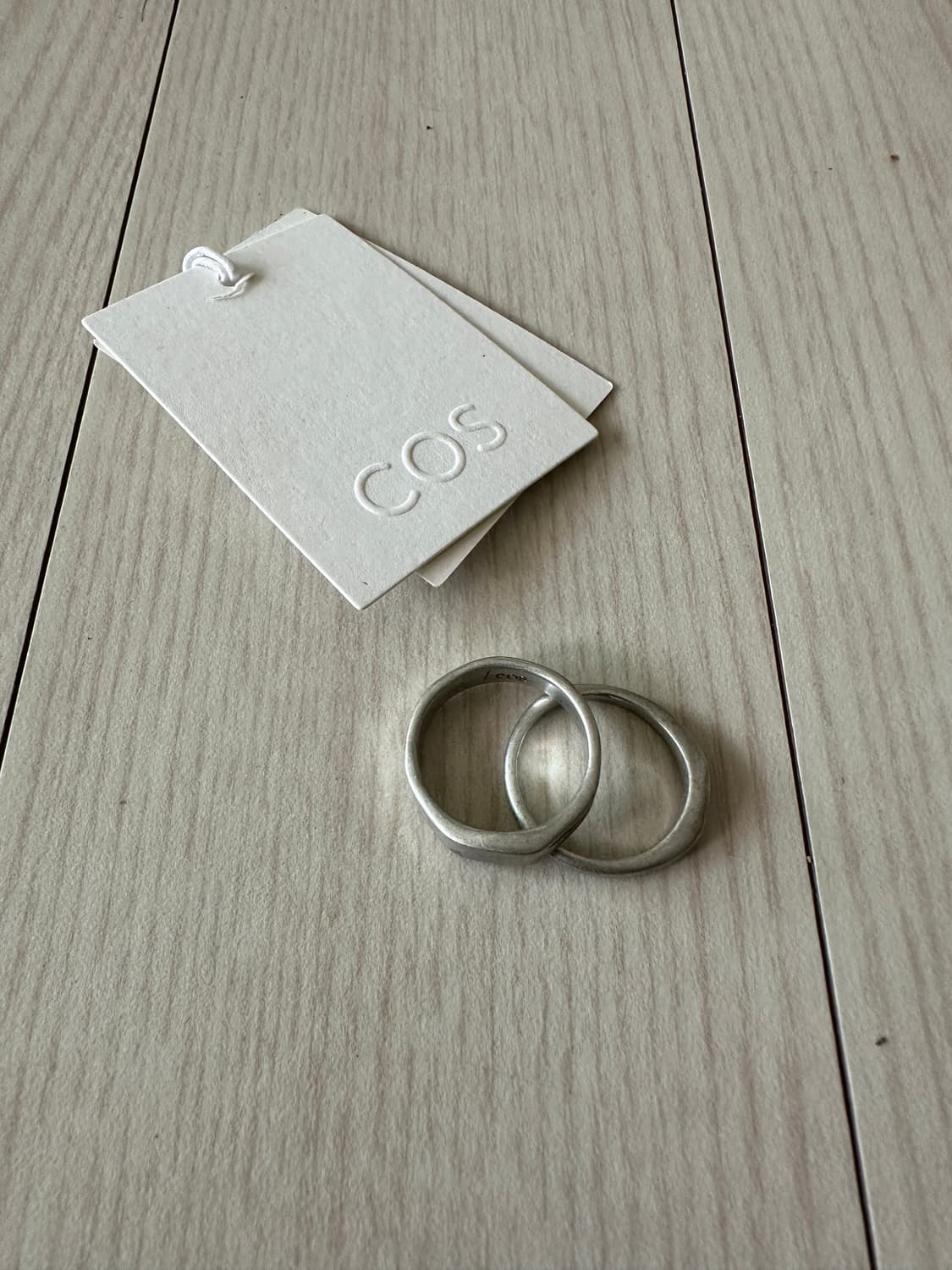 2pack hammered rings 상품이미지5