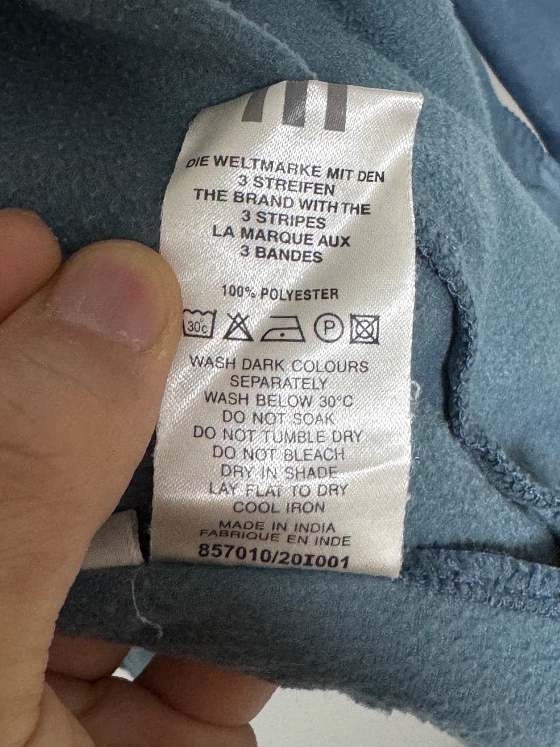 아디다스 올드스쿨 3선 블루오션 져지 XL 상품이미지9