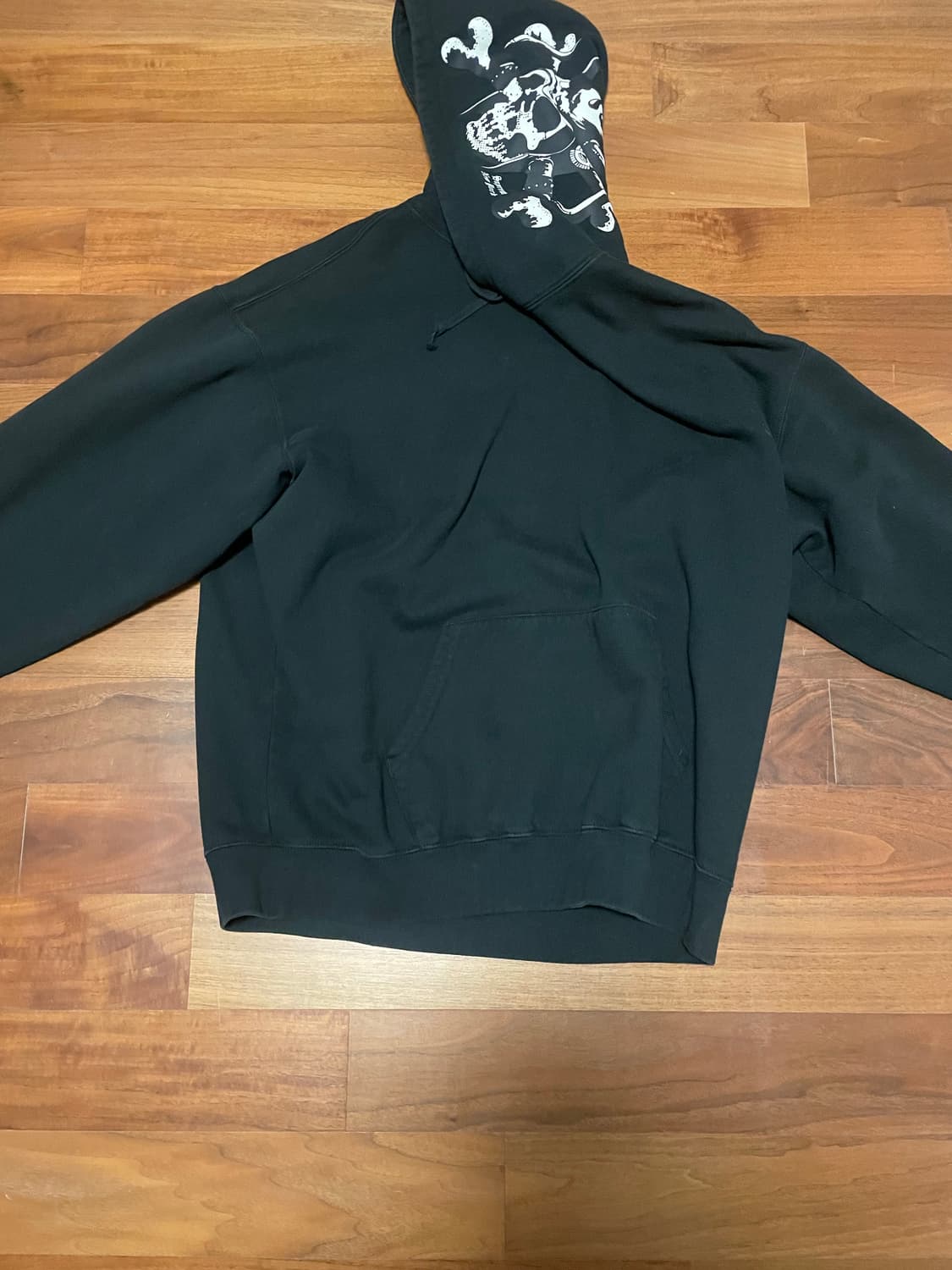 슈프림x바운티 헌터후드 스웨트셔츠 블랙 상품이미지5