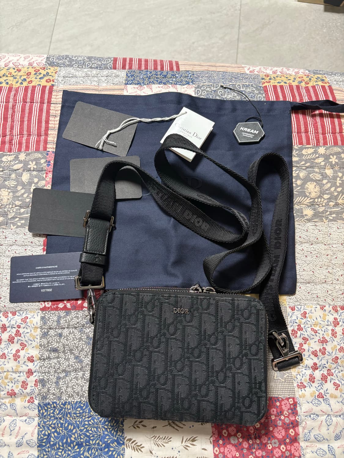 디올 오블리크 스트랩 메신저백 상품이미지7