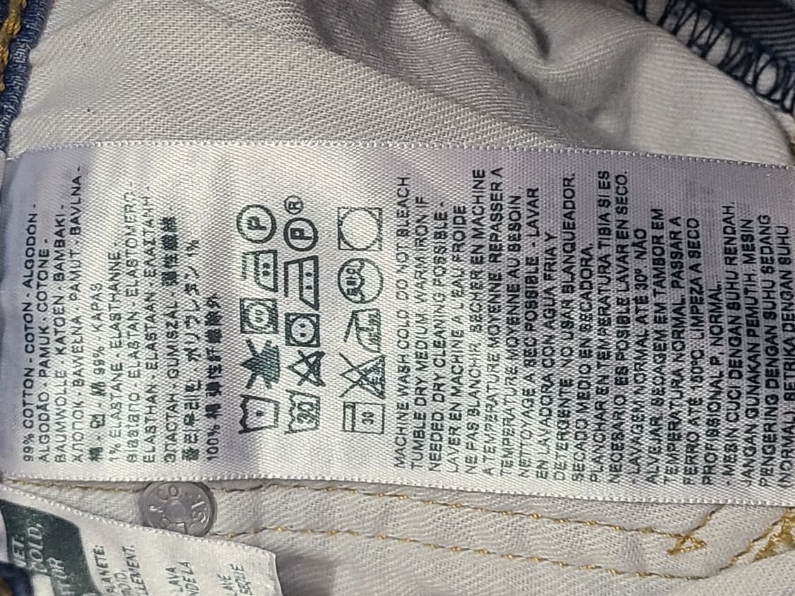 리바이스 511 연청바지 (W34) 상품이미지10