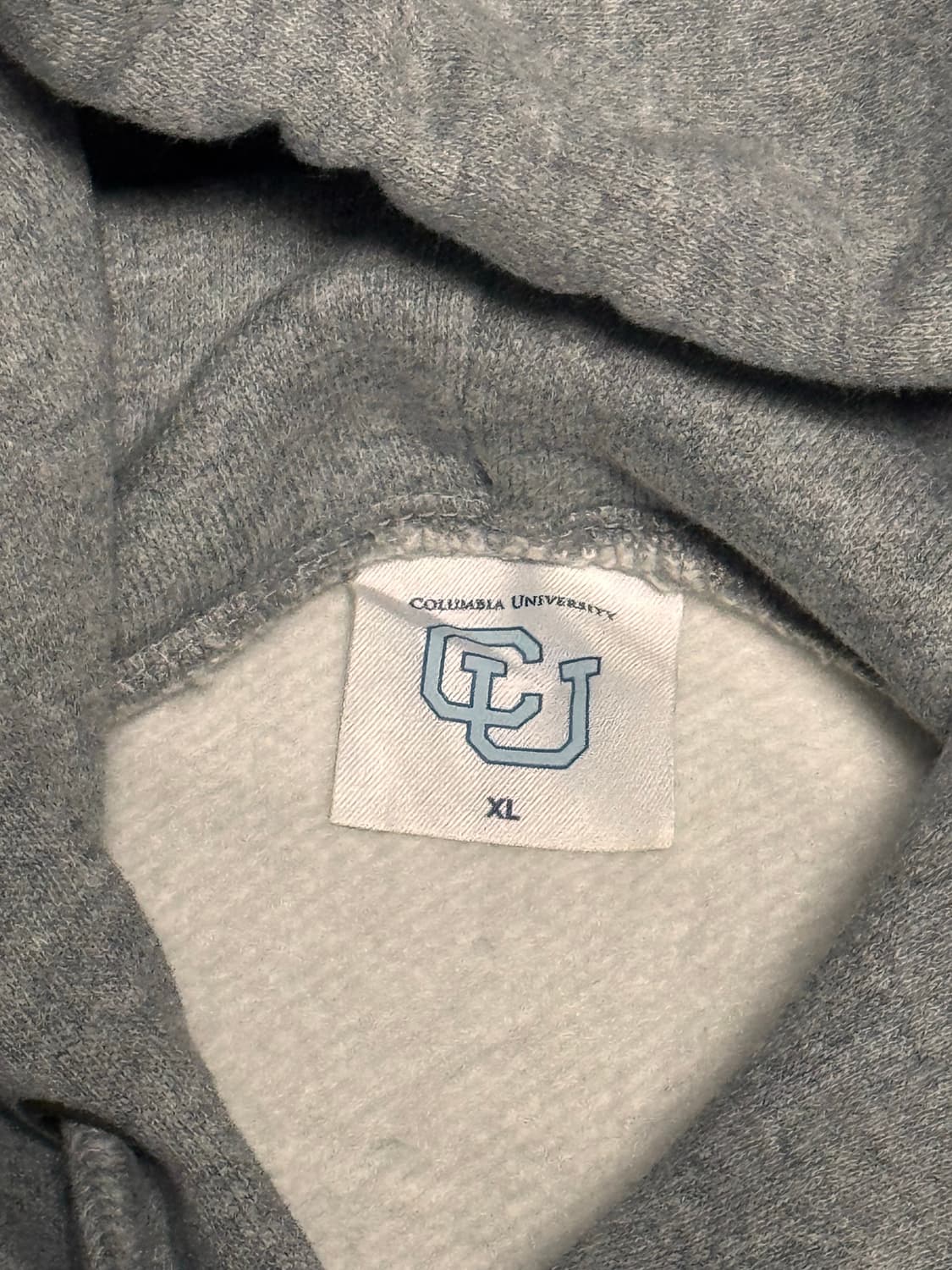 [XL] GU 컬럼비아 대학교 프린팅 기모 후드티 상품이미지4