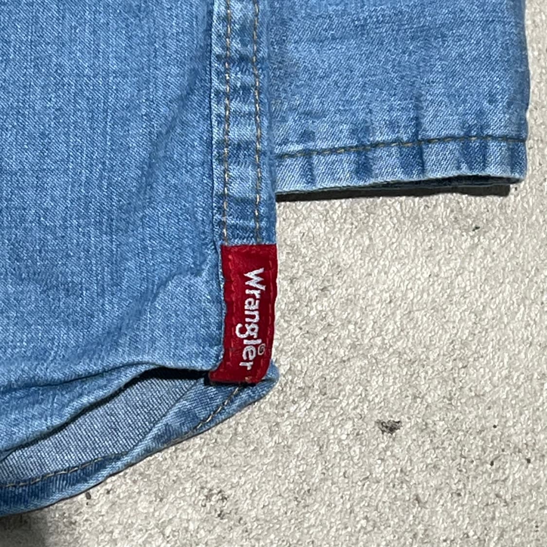 랭글러 워크 데님셔츠 s10507 상품이미지5