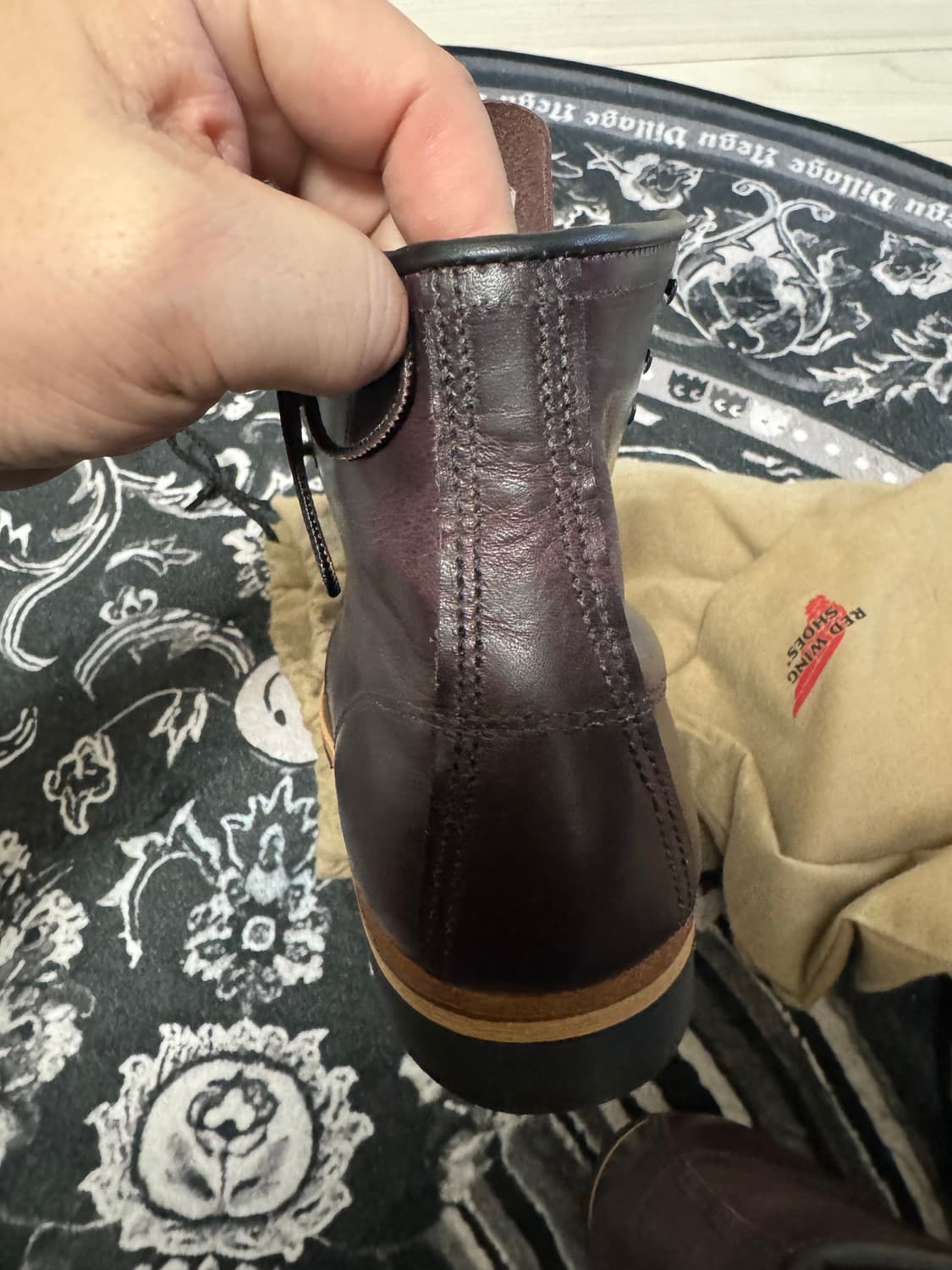 새상품) 레드윙 9419 벡맨 블랙체리 270 상품이미지6