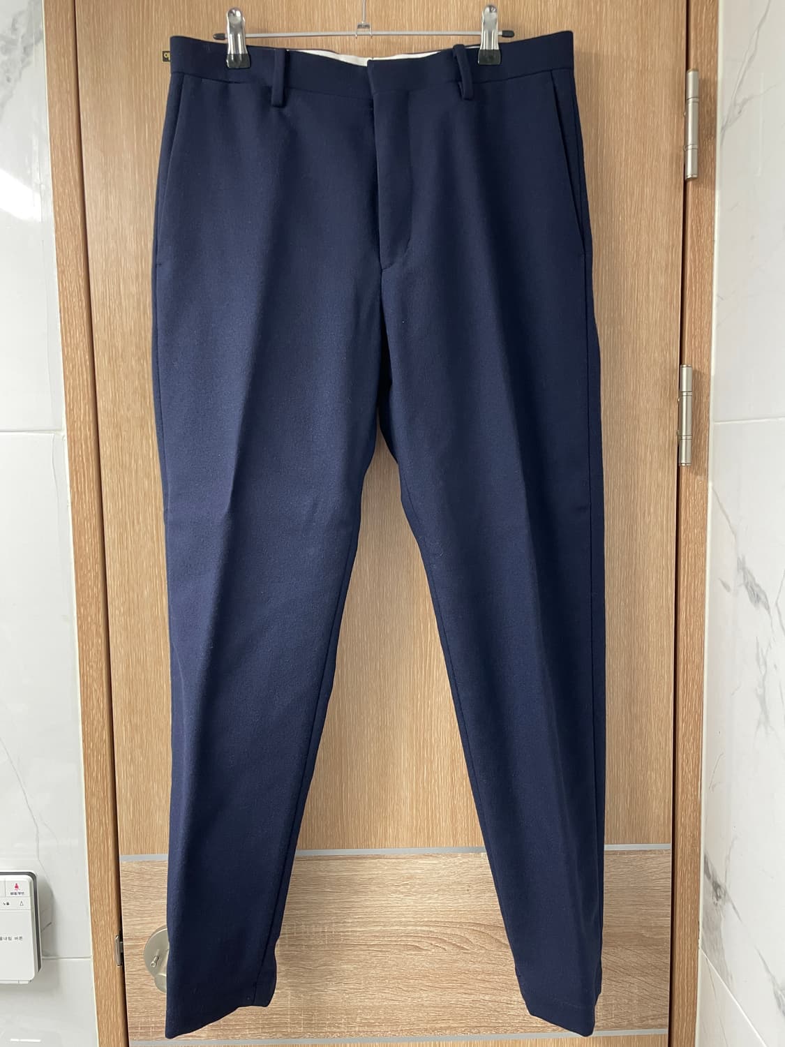 UNIVERSAL PRODUCTS Navy Twill Wool Suit 상품이미지6