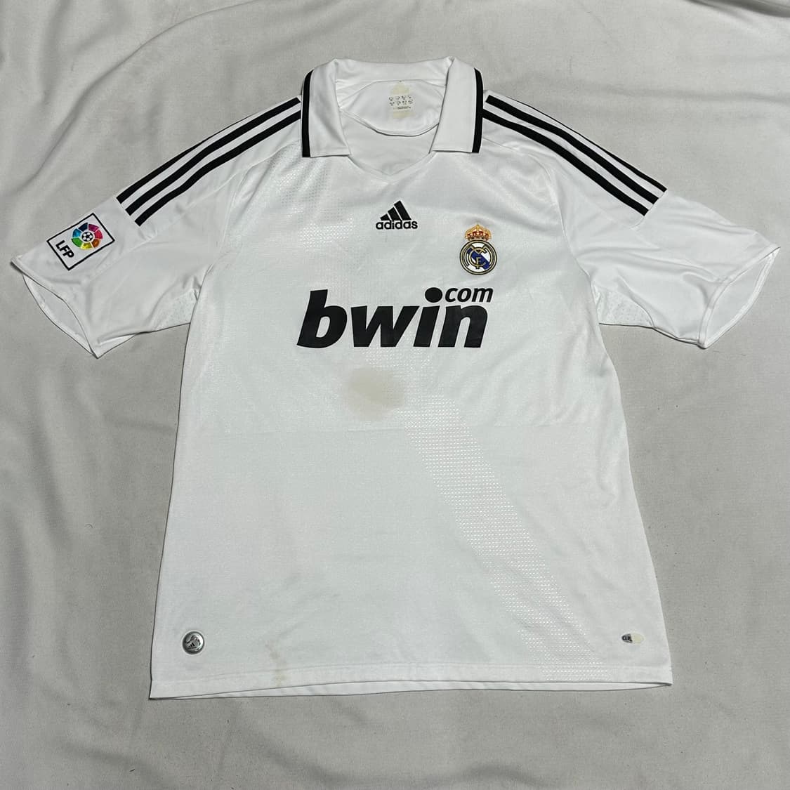 XL 아디다스 래알 마드리드 08-09시즌 홈 유니폼 7. 라울 상품이미지3