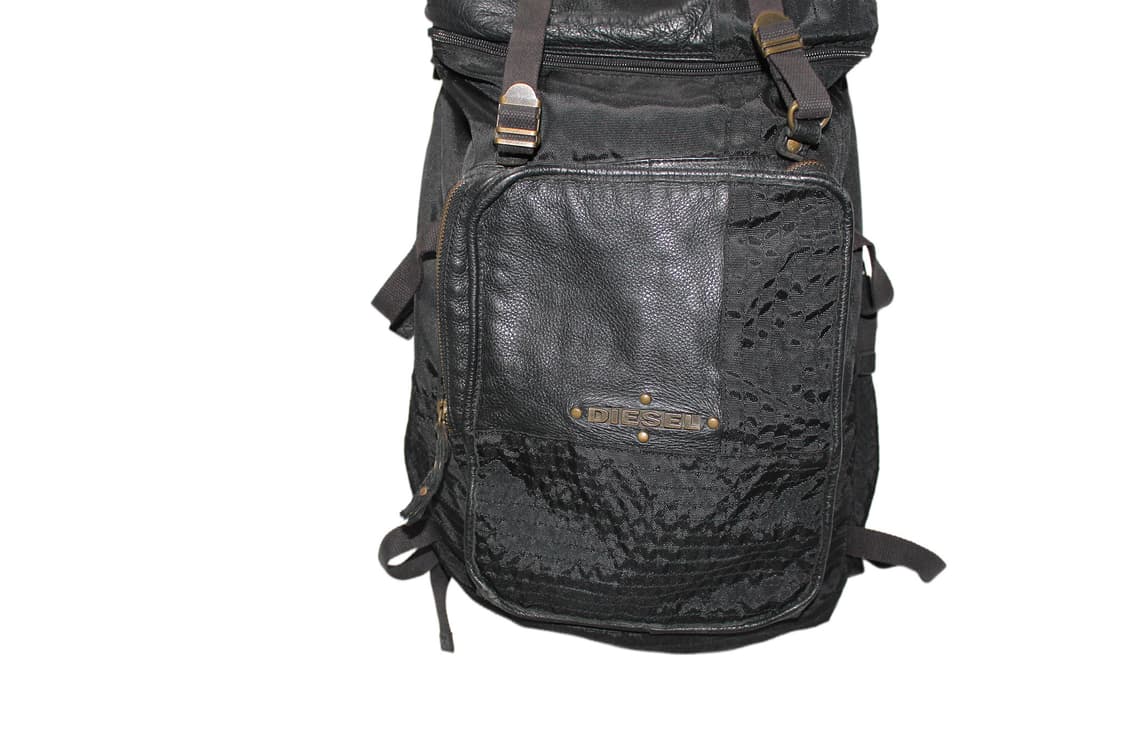 2000s DIESEL 디젤 레더 백팩 상품이미지2