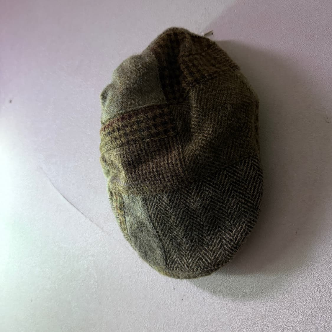 폴로 랄프로렌 울 체크패턴 헌팅캡 M (58cm) 상품이미지2