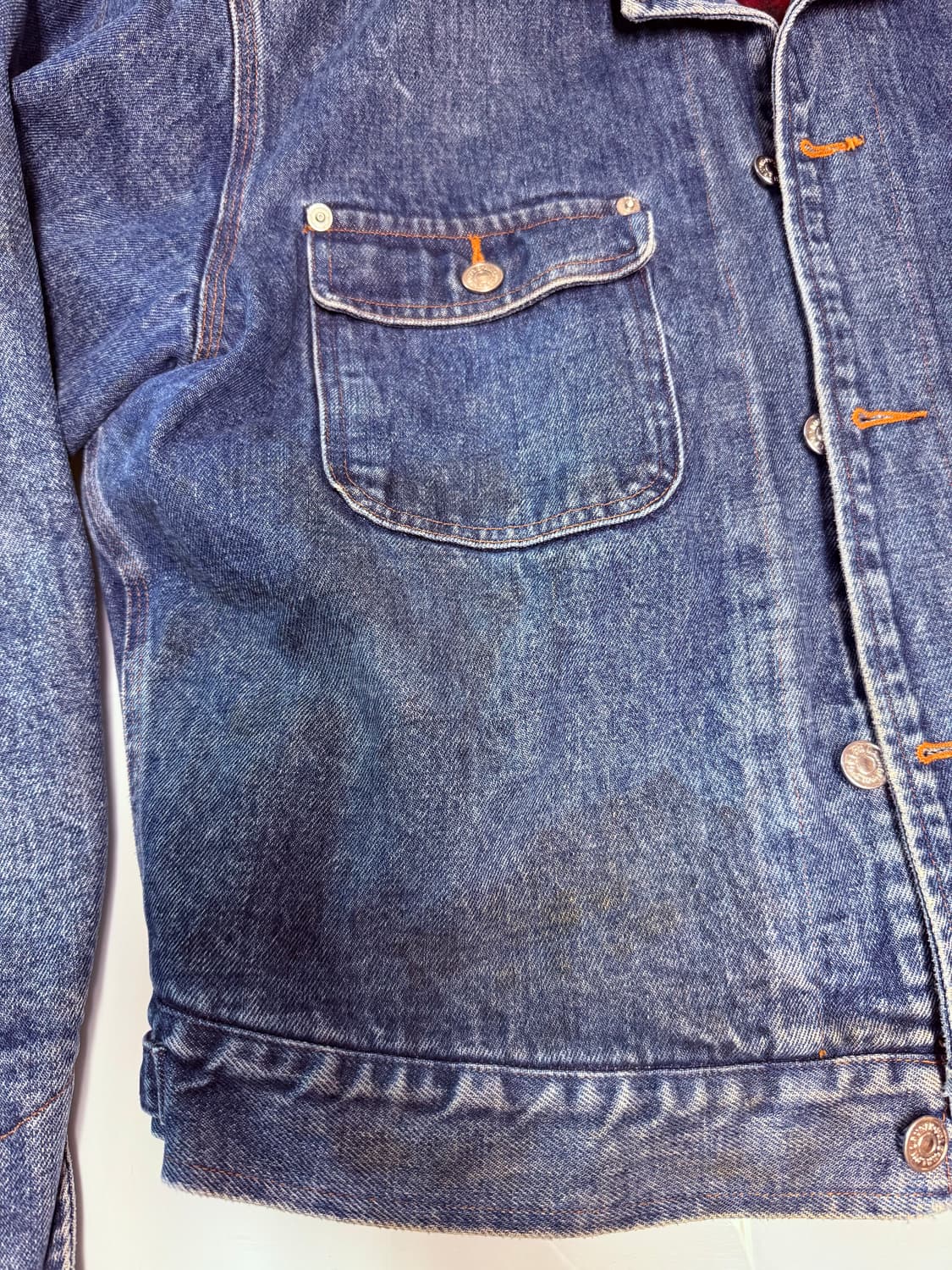 80s 폴로 랄프로렌 덩가리 자켓 L 상품이미지5