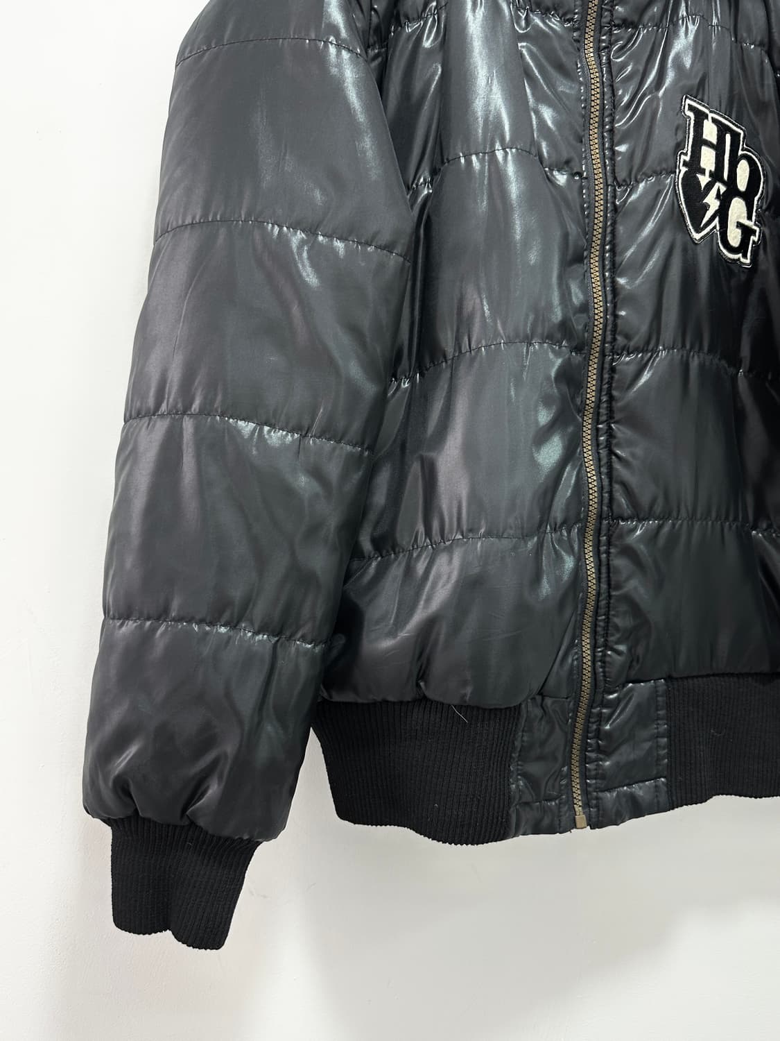 HBG black crop puffer 상품이미지6