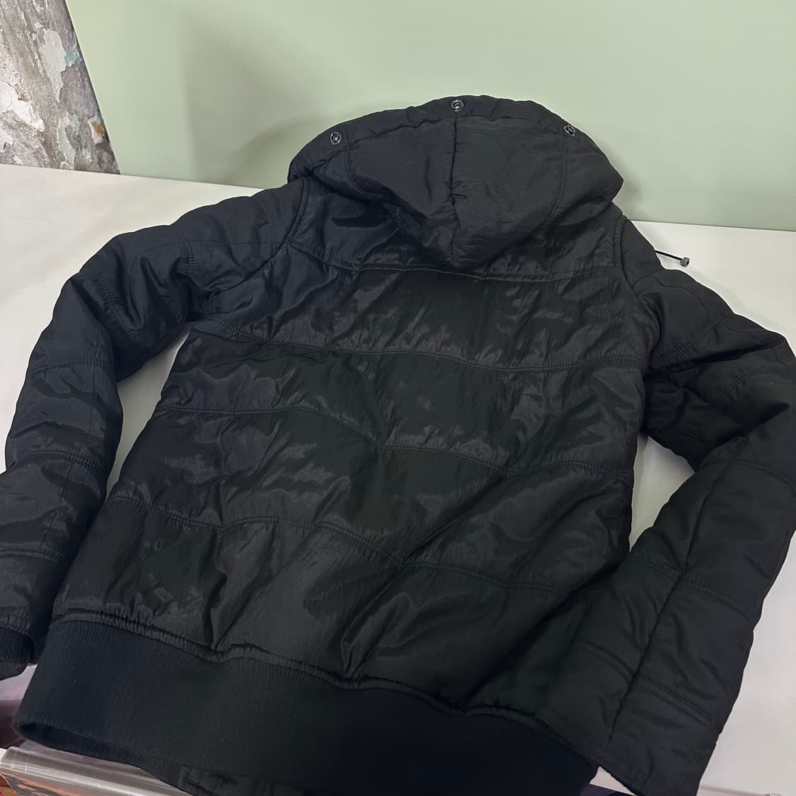 우먼S 캘빈클라인 CK 블랙 패딩 상품이미지6