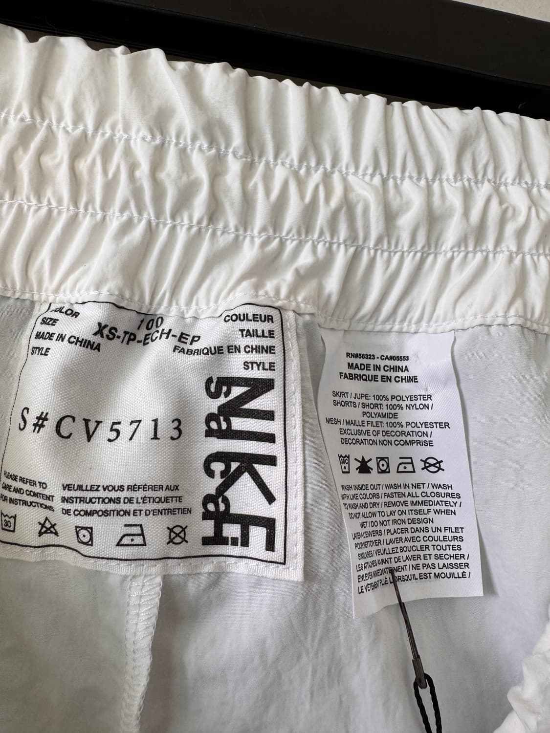 새상품 나이키 x 사카이 플리츠 스커트 XS(44,55사이즈 가능) 상품이미지3