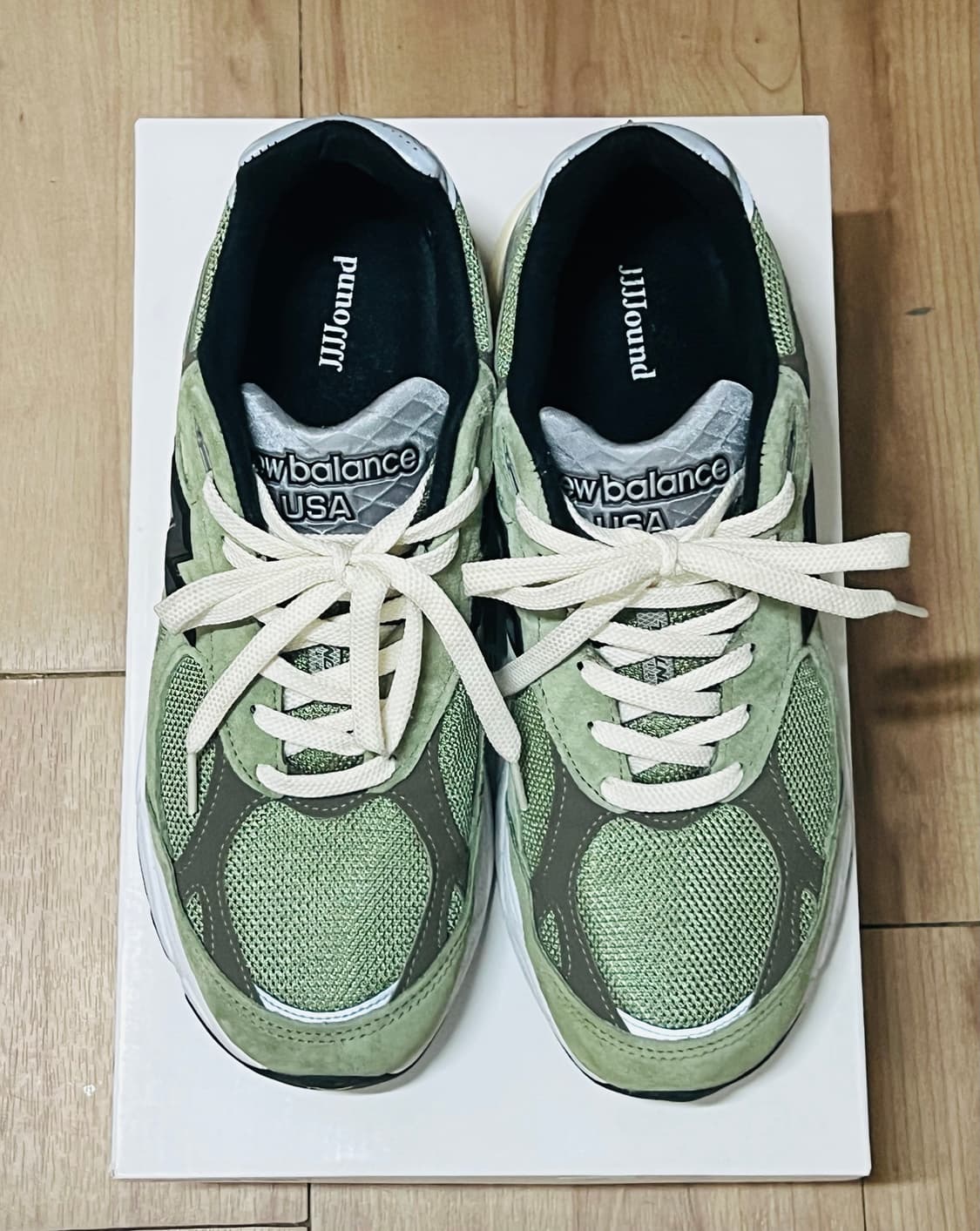 뉴발란스 X JJJ자운드 990v3 올리브 / 275 상품이미지4