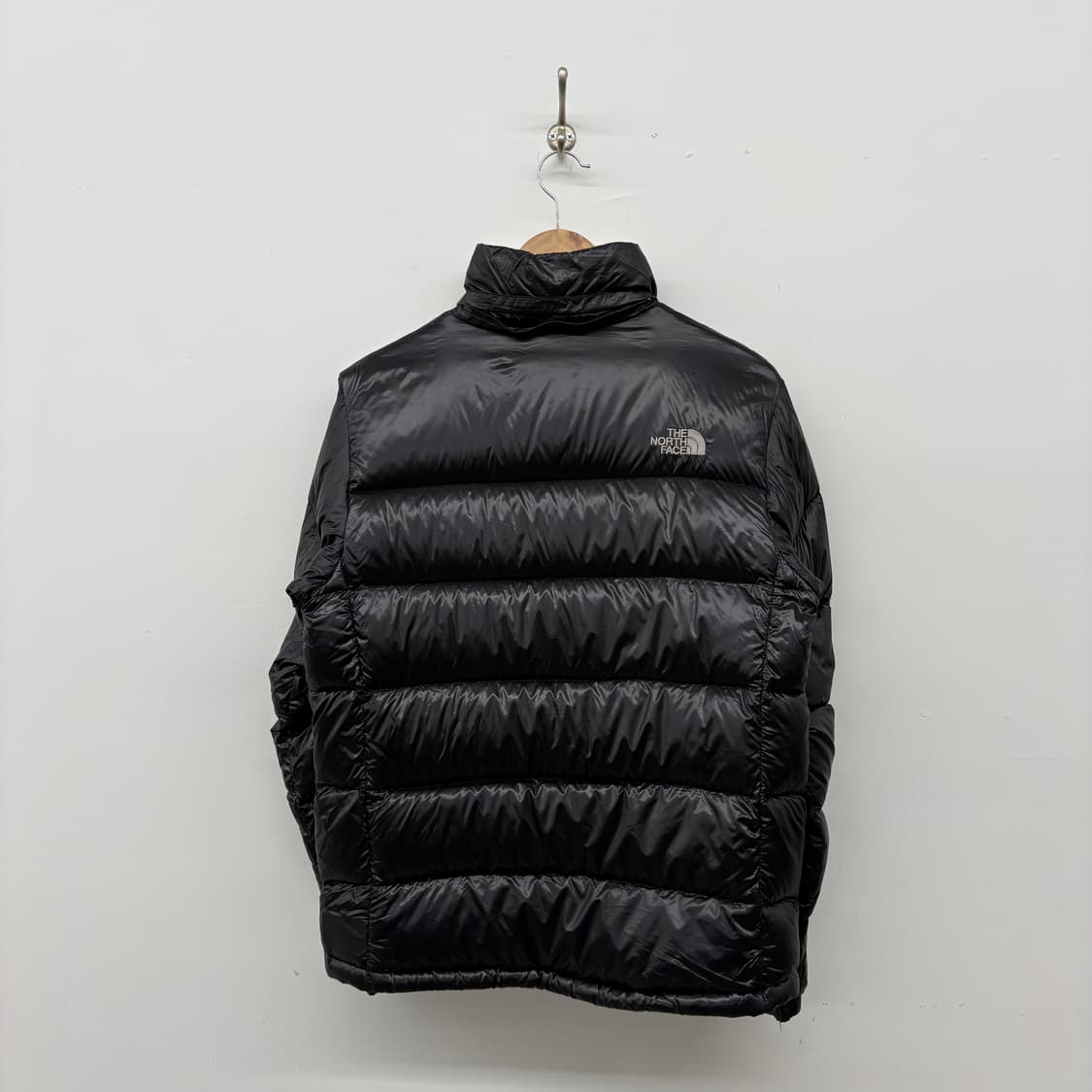 노스페이스 블랙 경량 패딩 자켓 여/XL 상품이미지5