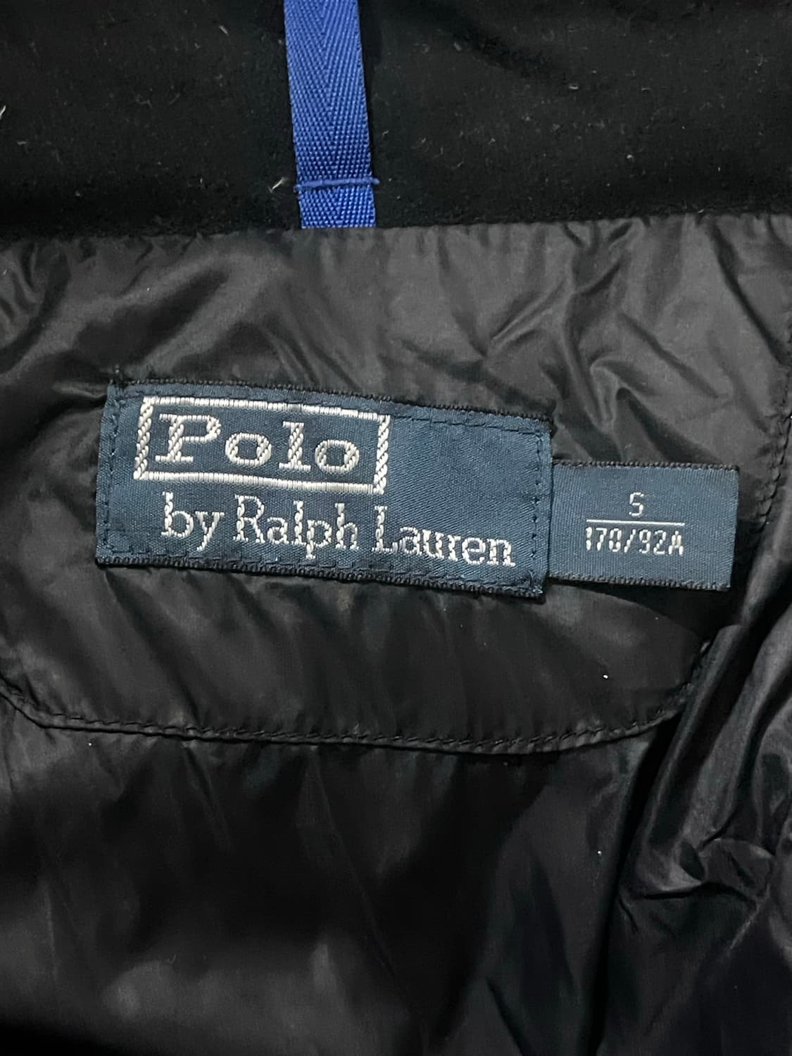 폴로 빅 포니 블루 패딩  상품이미지5