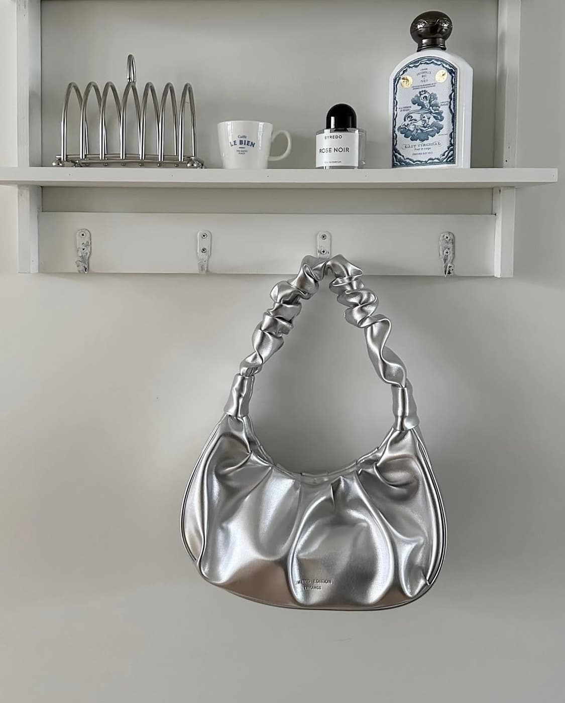 엘레깡스백 엘깡 튤립백 실버 숄더백 토트백 가방  상품이미지4