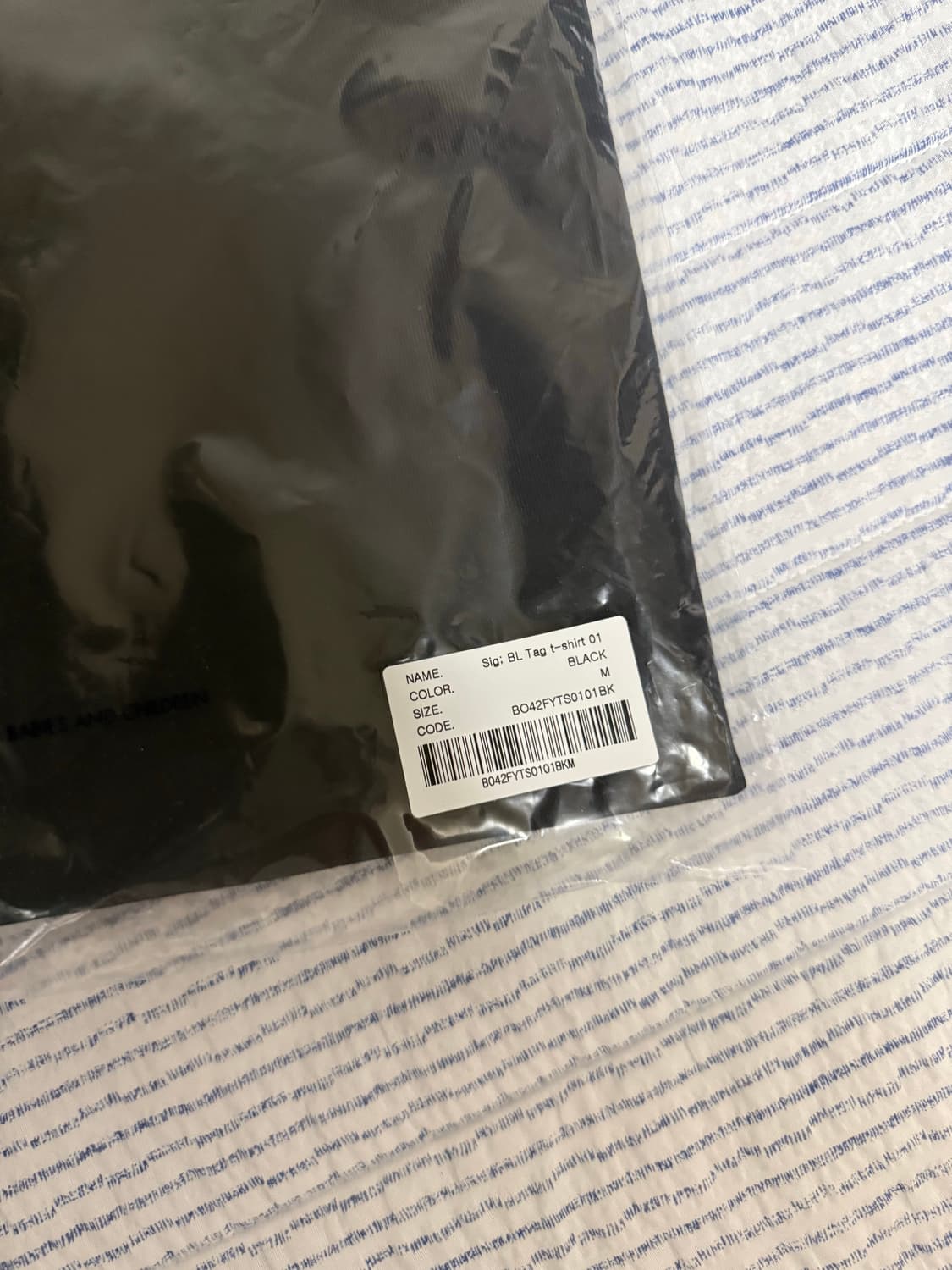 아더에러 시그니피컨트 티셔츠 01 블랙 상품이미지2