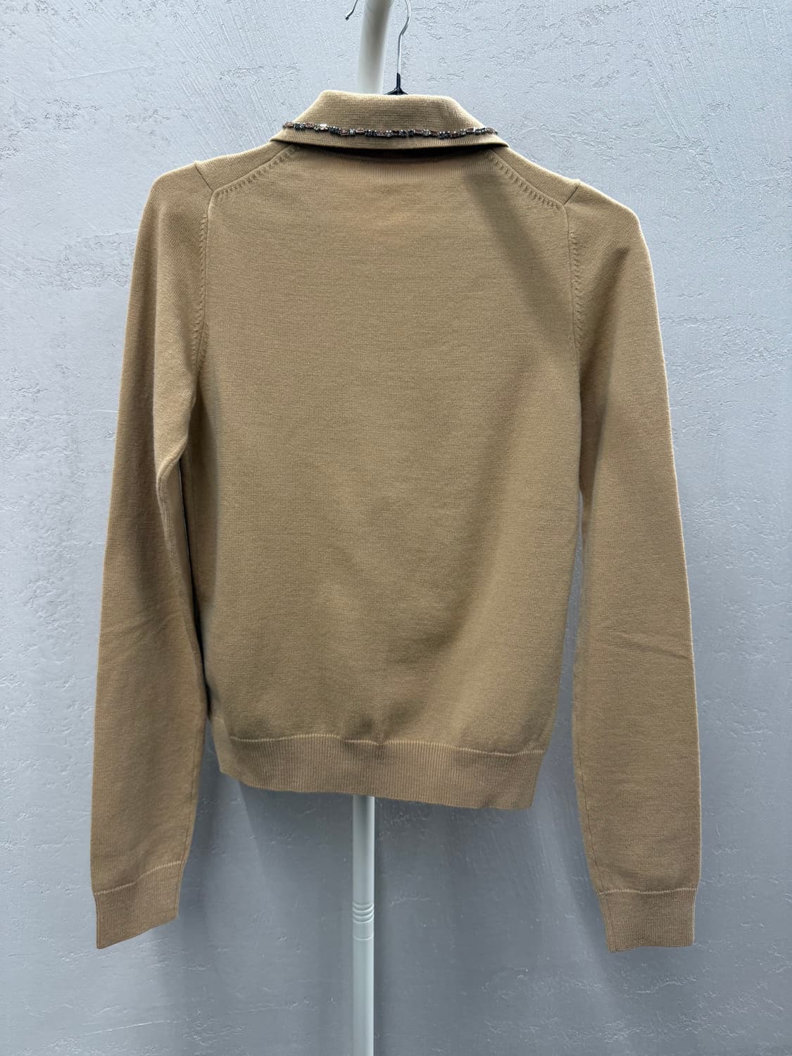 N21 누메로벤투노 매장판 카라 니트 가디건 42 상품이미지6