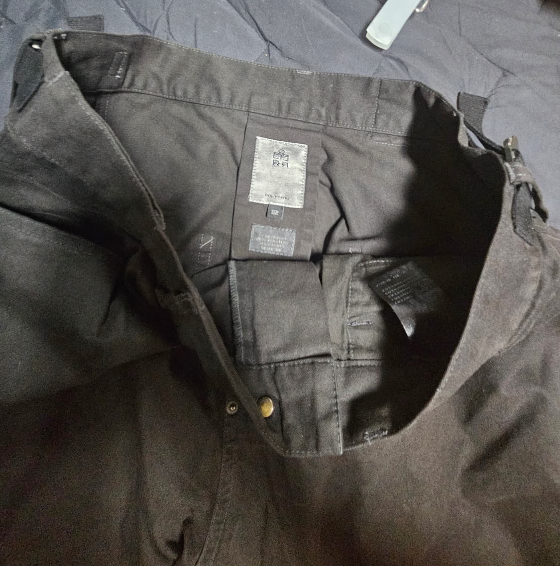 [2]폴리테루 1011 리벳 고시마 빈티지 차콜(징시마) 상품이미지6