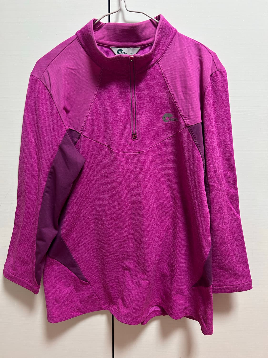 네파 핑크 집업 티셔츠 105 상품이미지1