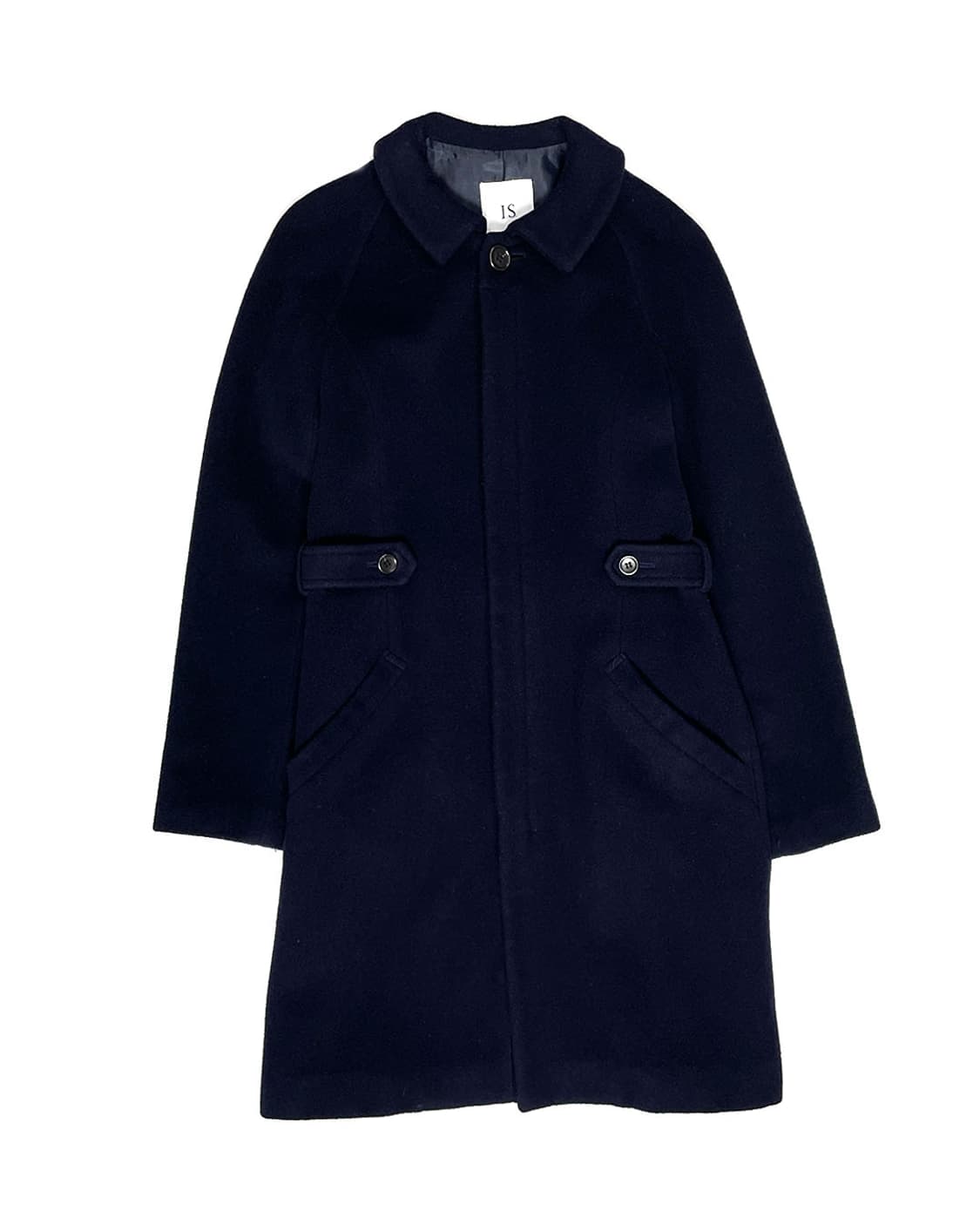 Sunao Kuwahara 네이비 울 코트  상품이미지1