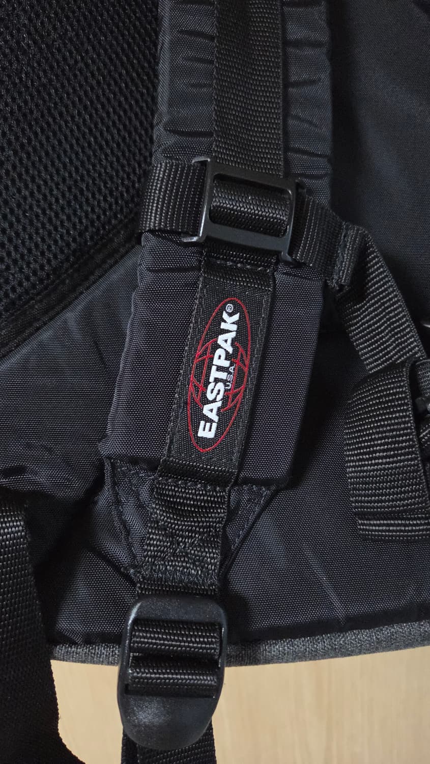 (착샷) 이스트팩 백팩 에그웜 그레이 상품이미지5