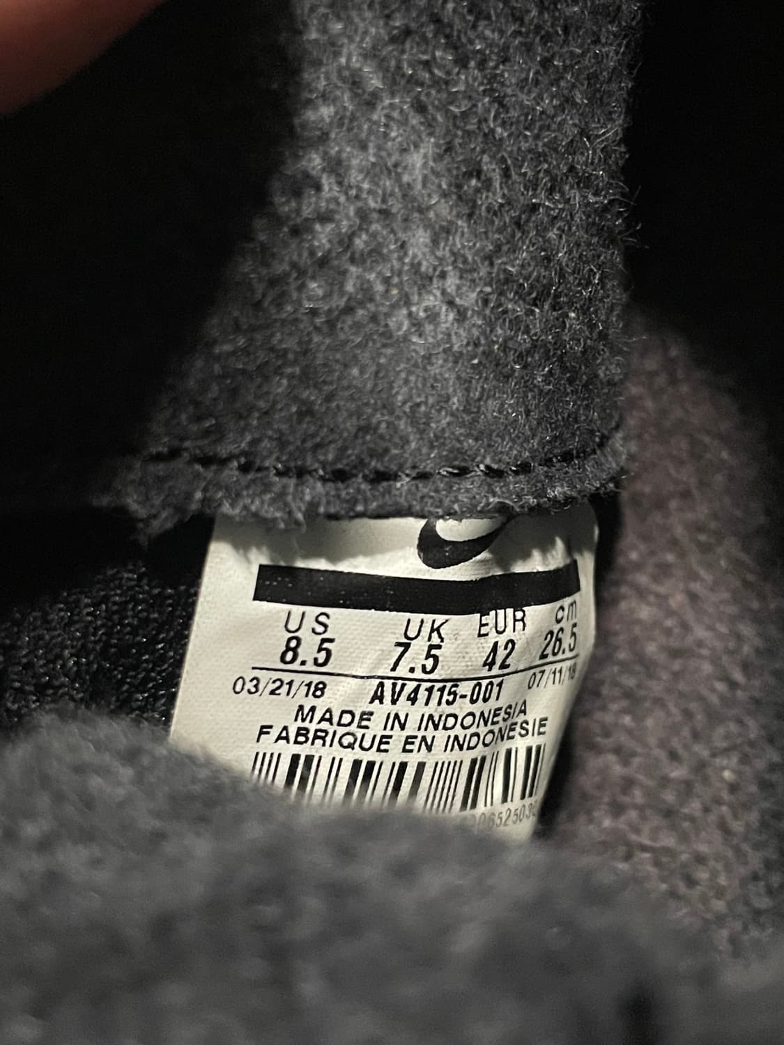 나이키 x 칼하트wip 반달 하이 (265) 상품이미지6