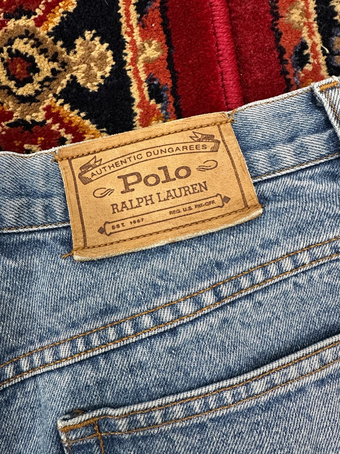 폴로 랄프로렌 여성 데님 반바지 상품이미지5