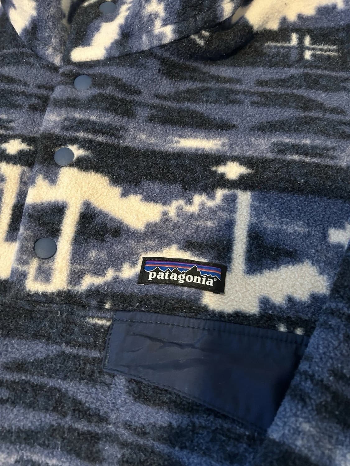 90s 파타고니아 신칠라 스냅-티 플리스 풀오버 상품이미지2