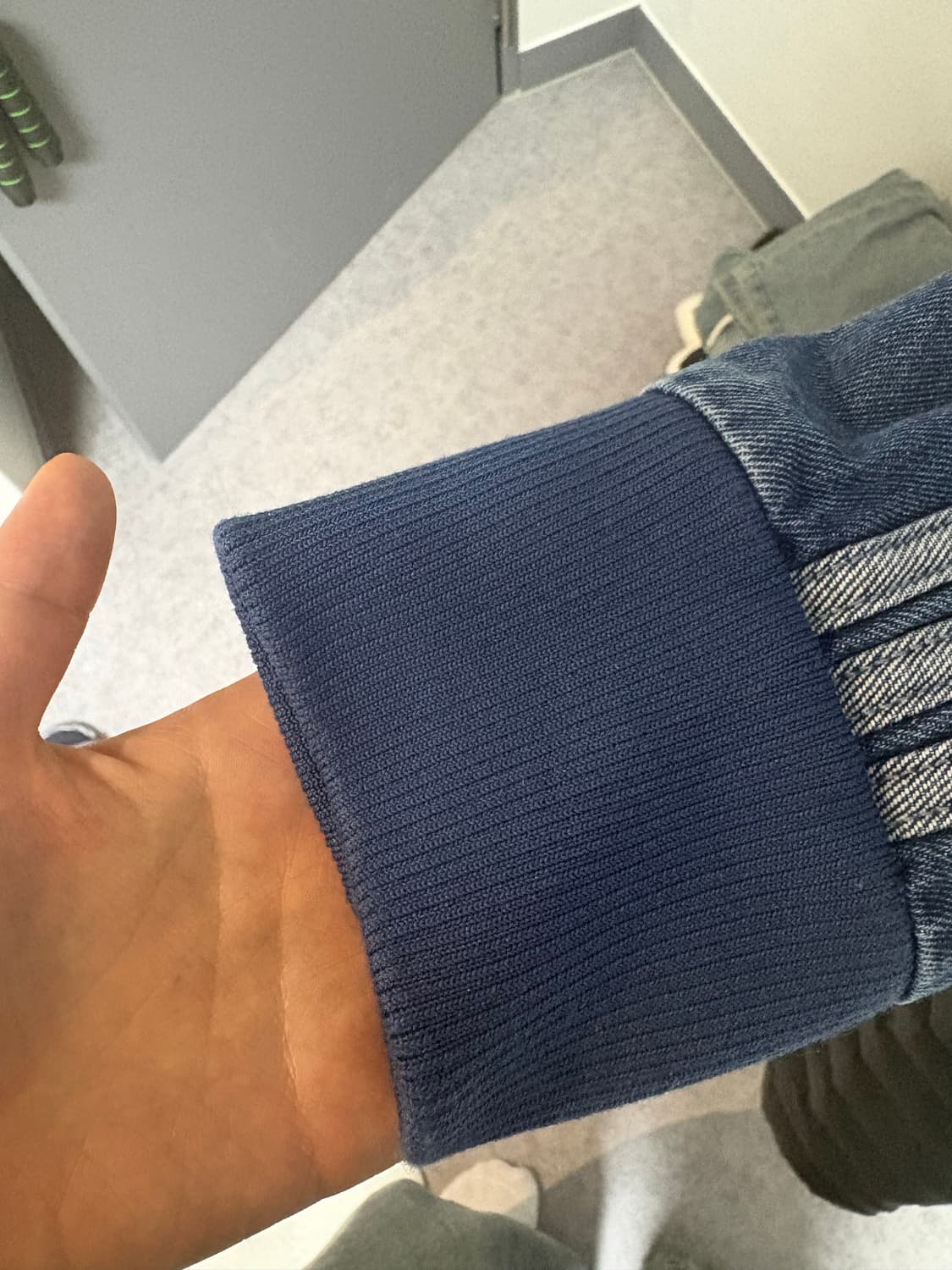 아디다스 데님 트랙탑 ,아디다스 져지 , 아디다스 데님 져지, 아디다그 상품이미지3