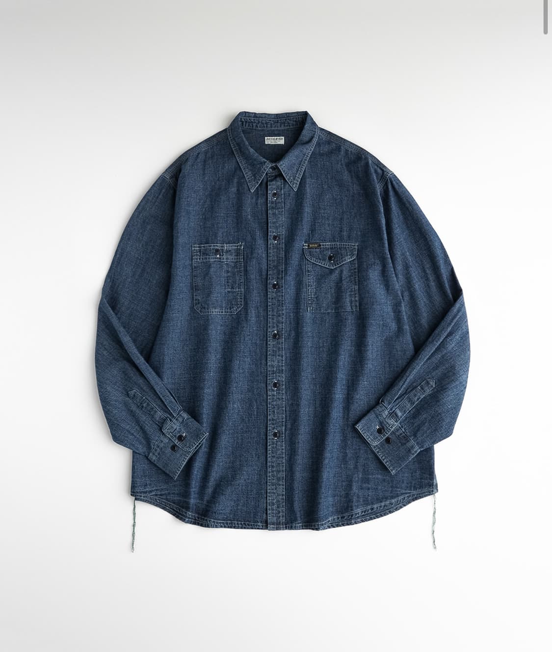 비헤비어 CHAMBRAY UNIFORM SHIRTS 상품이미지1