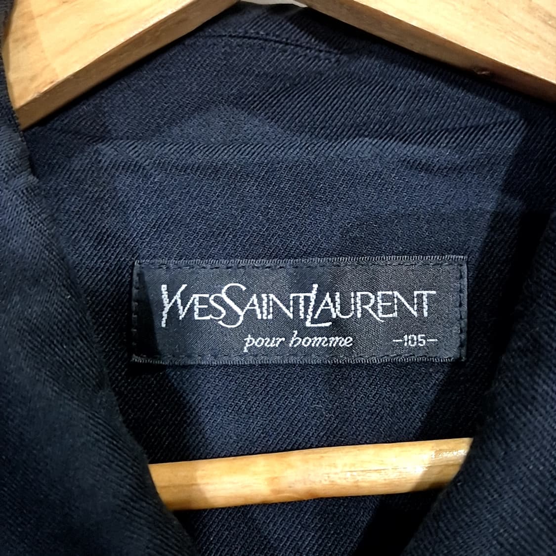 Yves Saint Laurent 입생로랑 YSL 자수 체크 자켓 상품이미지5