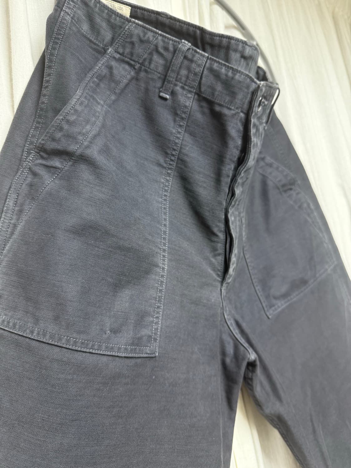 32) 풀카운트 유틸리티 트라우저 블랙 1992 24a 상품이미지5