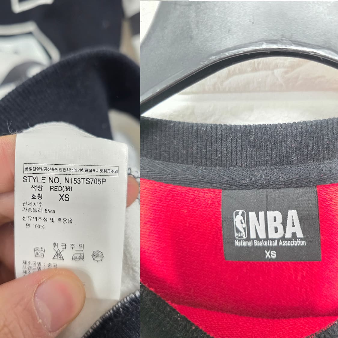 택포_ NBA 농구 긴팔 티셔츠 L 상품이미지2