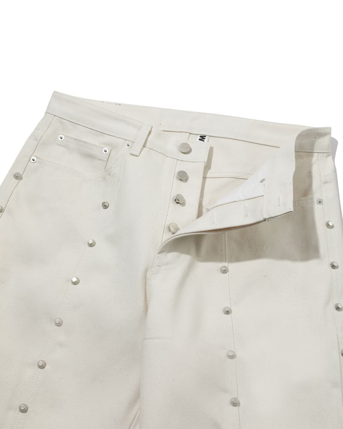 웨스켄 스터드 디테일드 데님 팬츠 상품이미지3